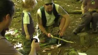 Cornish Bushmeet Group Chilling - NaturalBushcraft