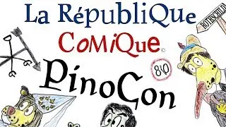 La R&eacute;publique comique~Pinocon-Macron