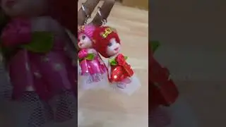 barbie doll key chain