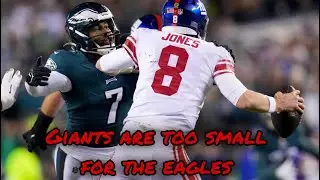 Giants are too small for the Eagles (Discussion Video)
