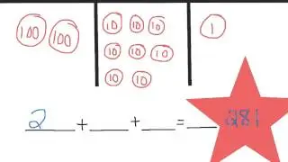 how to represent a big number with place value disks