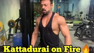 Riyaz Khan Workout For PonniyinSelvan Movie 💪| @MadrasMajaa