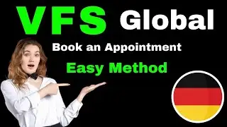 🇩🇪 How To Book an Appointment at Vfs Global for Germany #vfsglobal #germnay