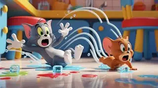 Tom and Jerry Slipped on the Ice Cube ❄️🐱🐭 | Silly Kids Song Adventure