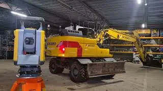 TotallStation GPS install #excavator #heavyequipment 