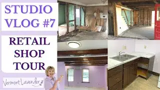 Vermont Lavender The SHOP Tour Completed Update #7  Retail Shop Completed
