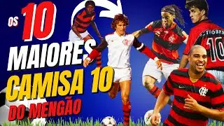 10 maiores camisa 10 da História do Flamengo