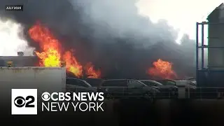 Coast Guard releases report on 2023 Port Newark cargo ship fire