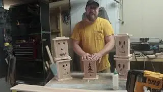 ONE TAKE - Making a Wooden Lantern (Make money woodworking)