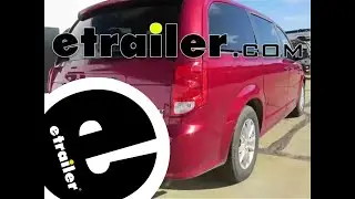 etrailer | How to Install: Curt Trailer Hitch Receiver on your 2015 Dodge Grand Caravan