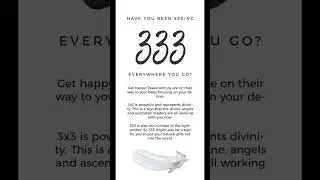 3 Reasons Why You Keep Seeing 333 |Angel Number 333 Meaning #333 #Angel #subscribe #lawofattraction