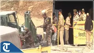 Indian Army joins Uttarkashi rescue operations, set to start manual drilling