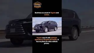 #Toyota and #Lexus will not raise prices!