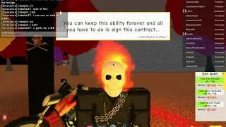 Getting the ghost rider in super power training simulator!
