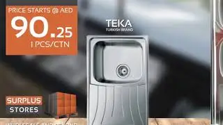 Wholesale Kitchen Sinks at Surplus Stores Dubai