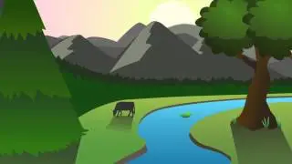 Landscape Vector Art - Profundidade usando o After Effects