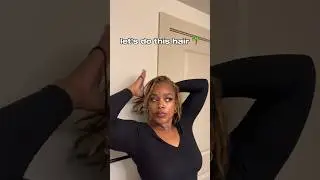 grwm: quick and easy messy space bun ✨ #grwm #grwmhair #locs #locstyles #locjourney
