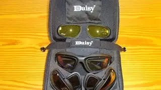 Unboxing Daisy C5 USA Military Tactical Goggles Sun Glasses,Desert Storm,Riding,Airsoft (AliExpress)