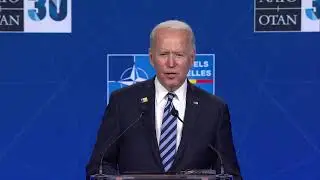 LIVE: U.S. President Joe Biden speaks at the end of NATO summit