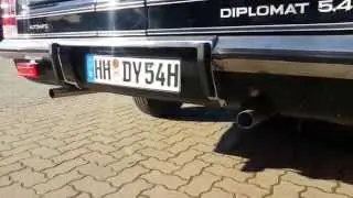 Opel Diplomat 5,4 V8 erster Start nach 3 Jahren