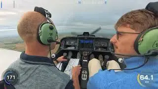 Vol d'instruction (26e le&ccedil;on) Navigation vers l'a&eacute;roport de Beauvais en Elixir Aircraft