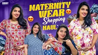నా Maternity Dresses Shopping Haul😍|Darshan కోసం Outfits కొన్నాను✨|Cute Outfits within Budget|
