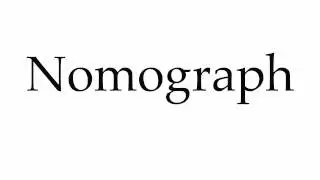 How to Pronounce Nomograph