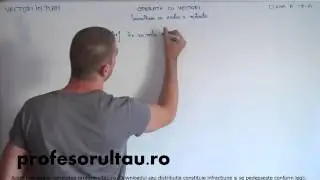 41   Vectori in plan   operatii cu vector   inmultirea cu scalari a vectorilor   partea 1