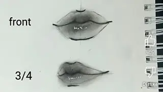 How to draw. | Lip draw. | Komi art infinity| #ytshorts #art #youtubeshorts #lipstick #viral #artist