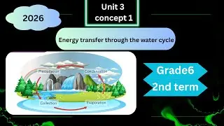 Science Primary 6 : Unit 3: Concept 1 : Energy Transfer through the water Cycle
