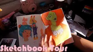 Sketchbook Tour! October 2016 - March 2018