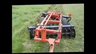 déchaumage a disque de prairie