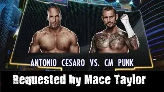 WWE 2K14: CM Punk VS Cesaro