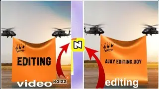 Flag Name Helicopter video Editing | Instagram Viral helicopter flag video kaise Banaye😱🙏 2024