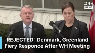 FULL PRESSER: Denmark Rejects Trump Over Greenland Security, But Talks Continue | AC1B