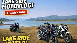 Lake Ride Adventure Motovlog😍 Secret Place of Nuapada!!!NS160 & N160 On Ride||Beutiful Lake View🤩