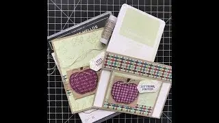 Harvest Hello Card that I recreated into an Overlay Fun Fold!!!