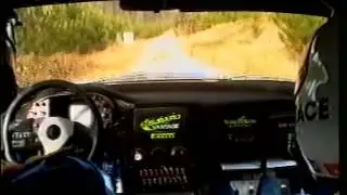 2000 In Car Possum Bourne Respect Yourself Forest Rally