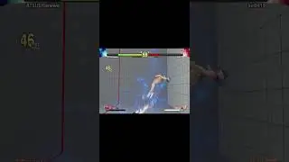 STREET FIGHTER V CE - CHUN-LI COMBO + CRITICAL ART ON FEMALE VEGA - SF5 PC MODS - #shorts