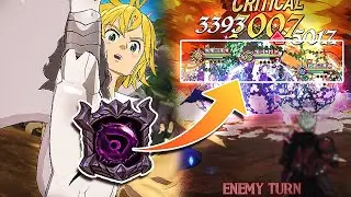 DEMON KING MELIODAS WITH DERIERI COMMANDMENT IS TOXIC!! WHALES DO NO DAMAGE?! [7DS: Grand Cross]