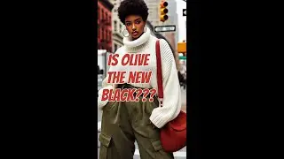 Is OLIVE the New Black???#fashion #fashionistastyle #style #fashionistastyle #fashionesta #youtube