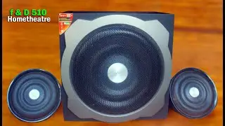 F&D A510 2.1 Multimedia Home Theatre Speaker - F&D Speaker