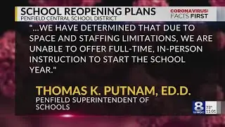 Penfield parent survey: 63% confident about sending children to school in September - July 20, 2020