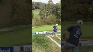 Sullivan Tipton Teeing Off at Ivy Hill 2025 Tour Championship #discgolf #shorts