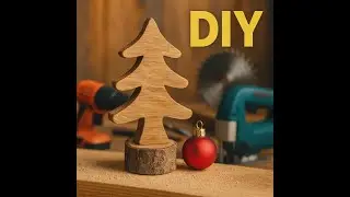 DIY Wooden Christmas Tree &ndash; Handmade Decoration from Scrap Wood 🎄🎄🎄