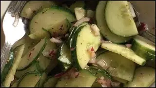 Salade de concombres