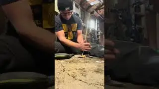 Friction fire attempt @ -10*C mullein spindle, unknown hearth