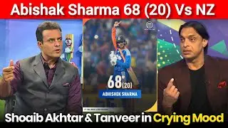 Pakistani Media Crying on ABISHAK SHARMA Batting| IND vs NZ T20 series #indvsnz #t20cricket#cricket 