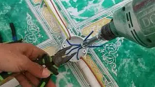 Tutorial ngonek kabel menggunakan alat twist wire# muncis barokah#