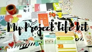 Project Life Kit!!!  DIY   [ Haz / Organiza tu propio project life kit ]